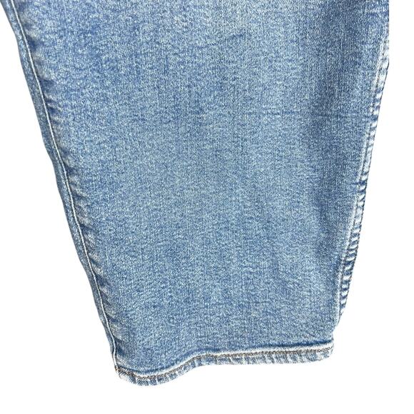 Women's Madewell Medium Wash Stovepipe Style Blue Jeans - 24W - $148 Retail - Picture 6 of 9